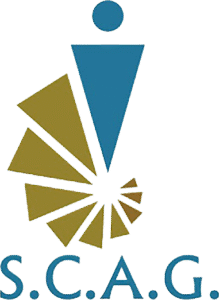 Logo Stichting Complementaire en Alternatieve Gezondheidszorg (SCAG), hét centrum voor klachten- en geschillenafhandeling in de complementaire zorg.